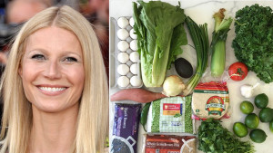 Left: Gwyneth Paltrow, Wikimedia. Right:  @Gwyneth Paltrow